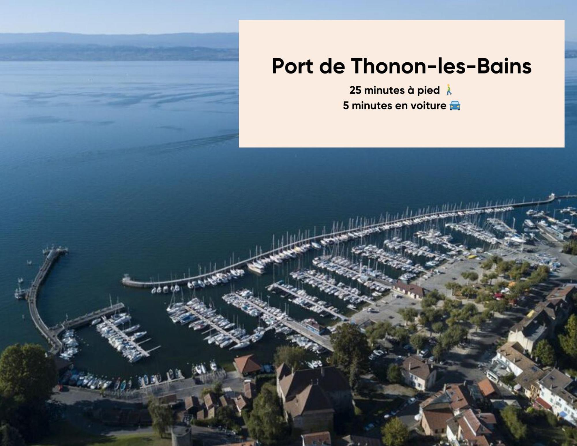 Cosy Et Moderne - Lac Leman トノン・レ・バン エクステリア 写真